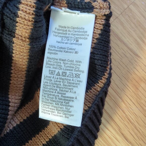 J.Crew Emilie Cardigan Lady Jacket Black Stripe Large Academia Preppy Luxury - Picture 5 of 6